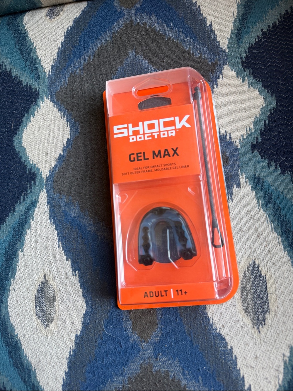 Shock Doctor Gel Max Adult Mouthguard - Black